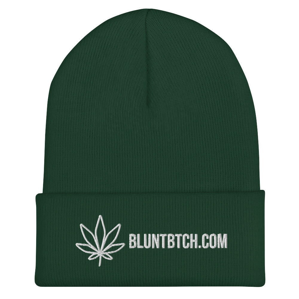 bluntbtch.com Pot Leaf Beanie