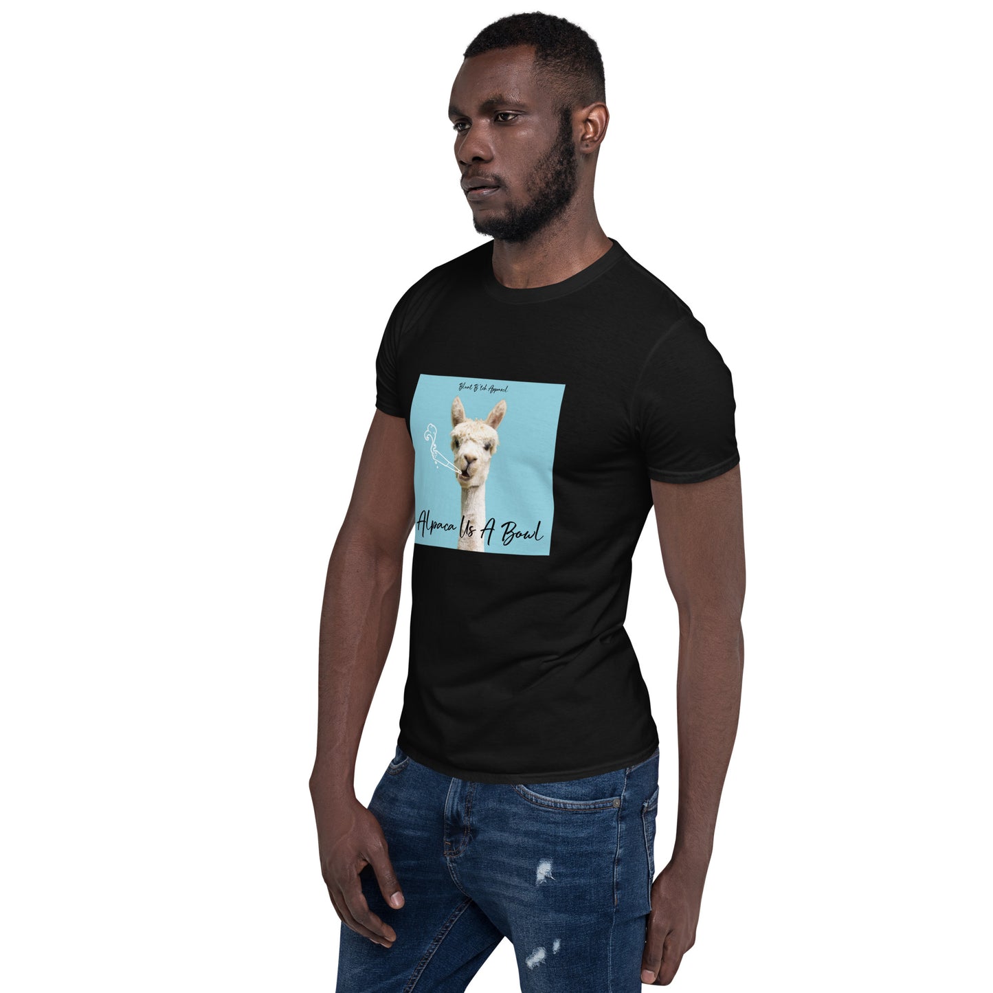Short-Sleeve Unisex T-Shirt Alpaca Us A Bowl 420 Funny Shirt