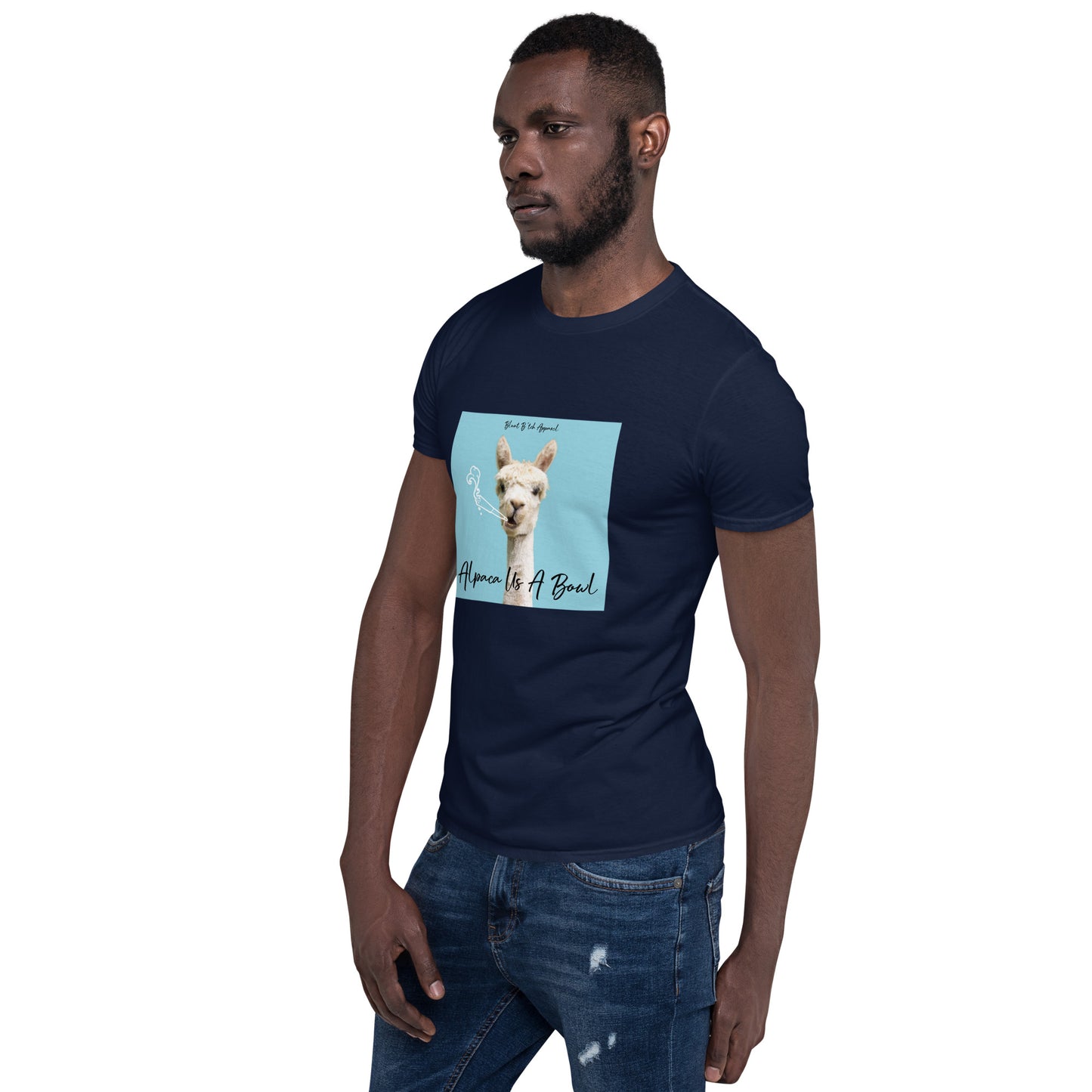 Short-Sleeve Unisex T-Shirt Alpaca Us A Bowl 420 Funny Shirt