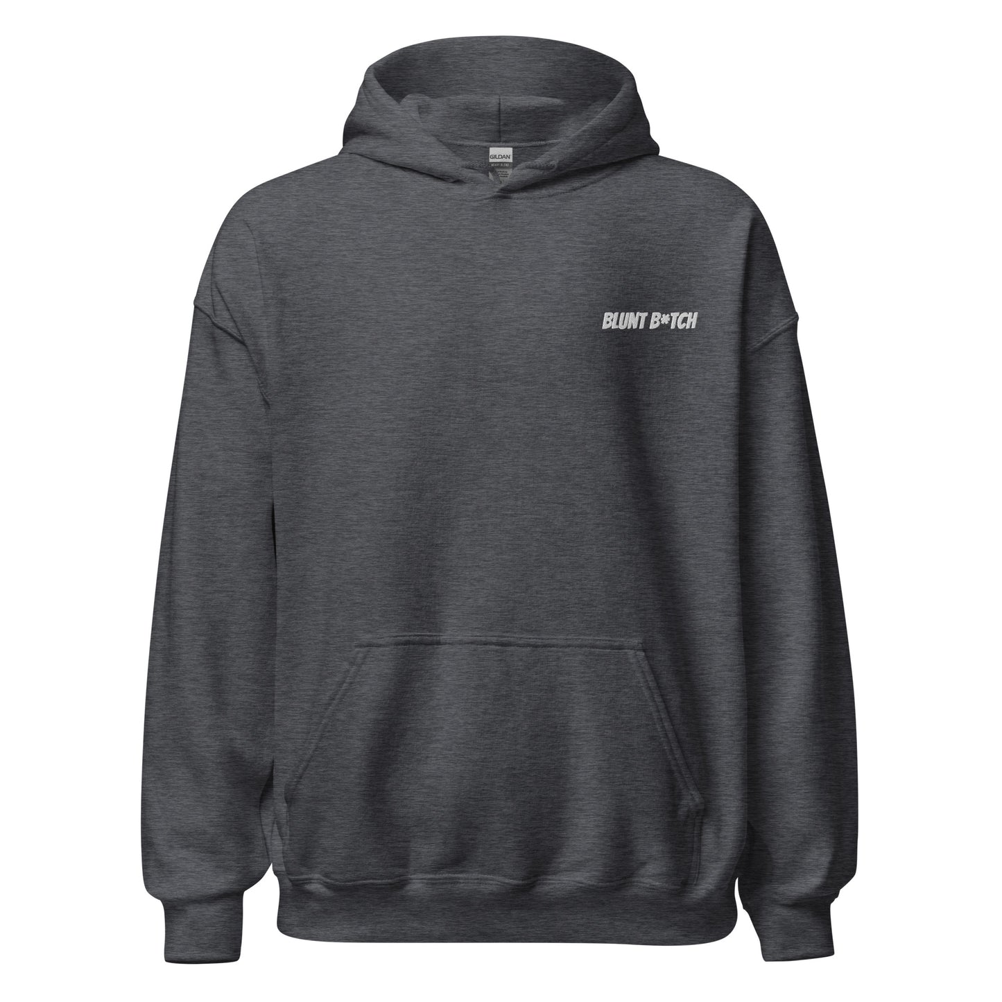 Unisex Hoodie - Blunt B*tch Embroidered 420 Sweatshirt
